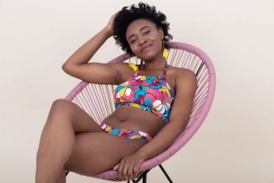 BOHEM Pink Ribbon bikini felső