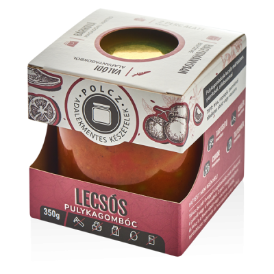 Lecsós pulykagombóc