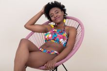 BOHEM Pink Ribbon bikini felső